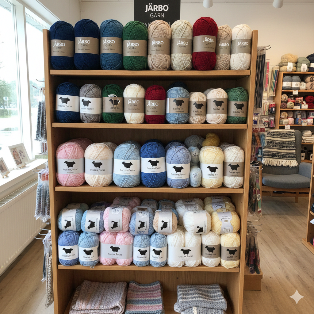 Vi hjälper dig hitta garnbutiker